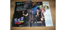 REVUE HARD ROCK NO 15 DE 96 ACDC + poster 