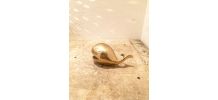 Cendrier animalier en laiton 