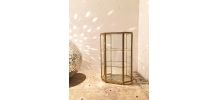 Vitrine en laiton 