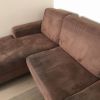 Canapé d’angle Marron