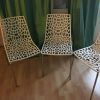 Lot de 4 chaises design 