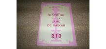 ouvrage 16 pages sur histoire des lames de rasoir 