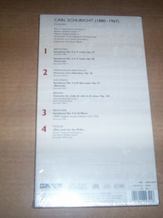 COFFRET NEUF 4 CD + LIVRET 20 PAGES SCHURICHT 