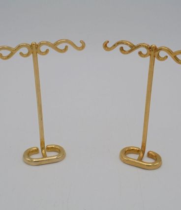 Paire de supports à bijoux