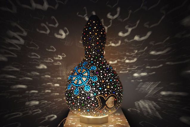 Lampe Calebasse