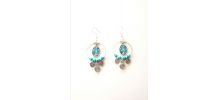 Boucles d'oreilles ethniques