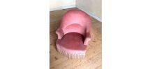 Fauteuils crapauds de chambre (paire)