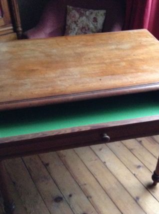 table de travail 1900 et son fauteuil