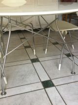 Table ronde glossy 130