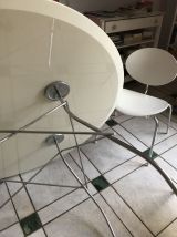 Table ronde glossy 130