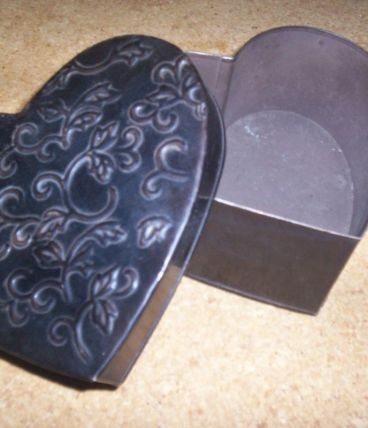 COFFRET METAL GOTHIQUE POUR BIJOUX 