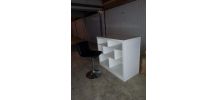 Comptoir  avec tabouret 