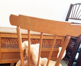 Rocking chair vintage enfant 70's