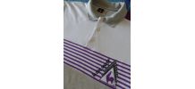 Polo Gris (M) neuf du COQ SPORTIF vintage 1990 (TBE) 