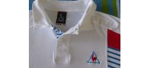 Polo blanc (M) neuf du COQ SPORTIF vintage 1990 (TBE)
