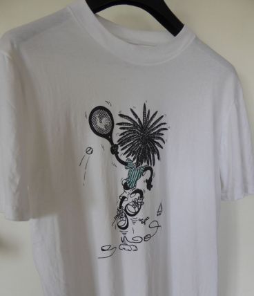Tee-shirt blanc (L) neuf du COQ SPORTIF collector (TBE)