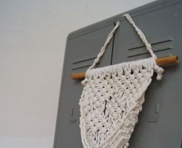Porte  plante macramé