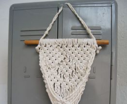 Porte  plante macramé
