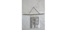 Tissage mural nuage 
