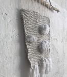 Tissage mural nuage 