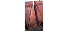 VOLET EN BOIS POUR PORTE FENETRE