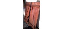 VOLET EN BOIS POUR PORTE FENETRE