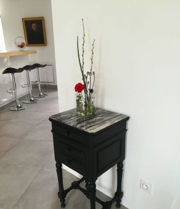 Table de nuit revisitée