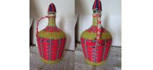 Belle Dame Jeanne bouteille "SCOUBIDOU" VINTAGE années 50