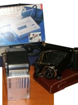 Lot de 8 équipements photo, vidéo, audio 1940-1980