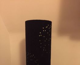 Lampe à poser cylindrique