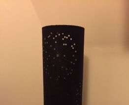Lampe à poser cylindrique