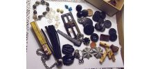 Lot d'articles petite mercerie ancienne