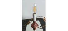 Lampe en laiton bombé en cuivre
