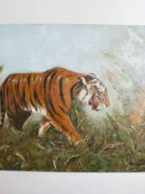 lot de 2 peintures à l'huile