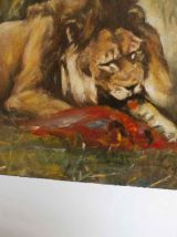lot de 2 peintures à l'huile