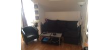 Fauteuil club noir