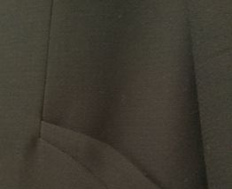 Tailleur bleu marine et blanc vintage