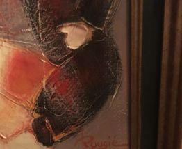 Huile sur toile originale Rougié