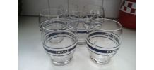 Verres Duval * dauphin *