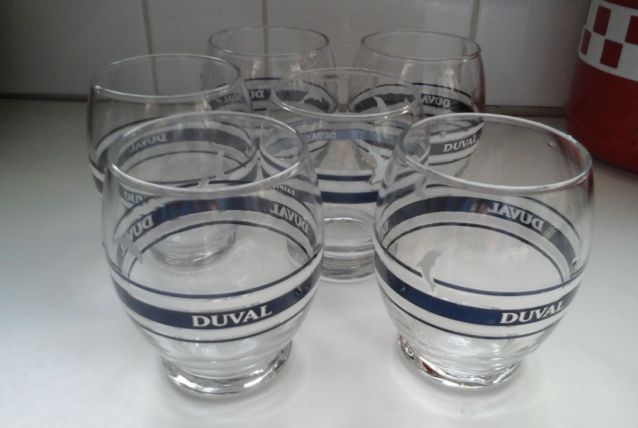 Verres Duval * dauphin *