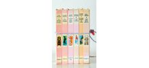 Livres Bibliothèque rose ficelés à mettre en scène pour une déco vintage  Années 60 