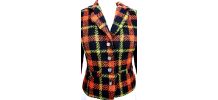 Blazer original à carreaux taille 38