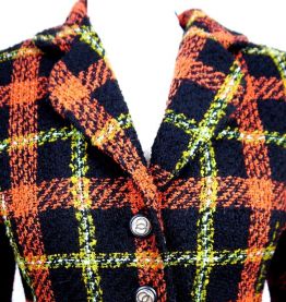 Blazer original à carreaux taille 38