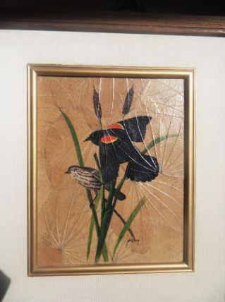 tableau oiseau