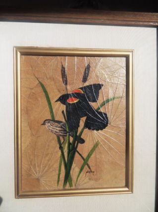 tableau oiseau