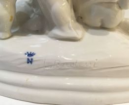 Statue en porcelaine Badersi