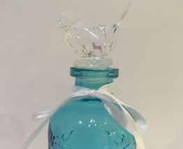 Flacons vintage de couleur 