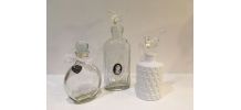 3 flacons parfumeur vintage