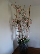 Composition florale · Tulipier - Fleurs et feuillages