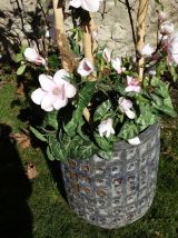 Composition florale · Tulipier - Fleurs et feuillages